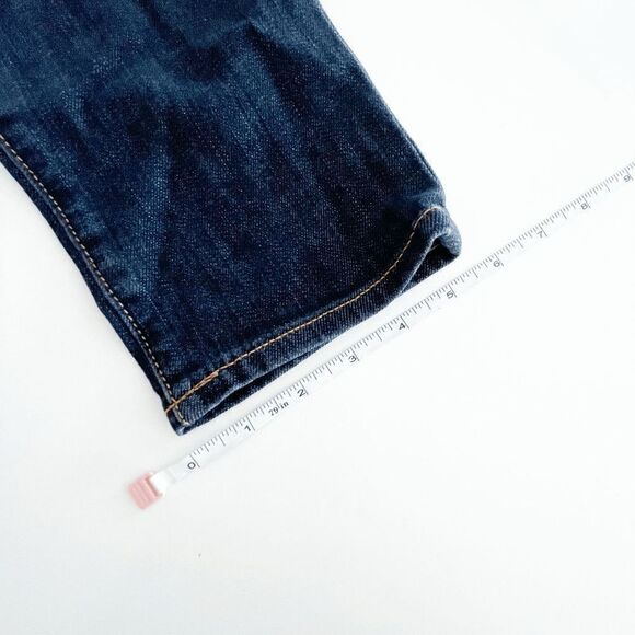 Gap 1969 Womens Low Rise Always Skinny Dark Wash Blue Denim Jeans Size 28 - Picture 4 of 11
